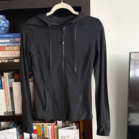 Black Lululemon Define Hooded Jacket - Picture 2 of 5